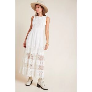 New Anthropologie Liliana Lace Maxi Dress Size 4